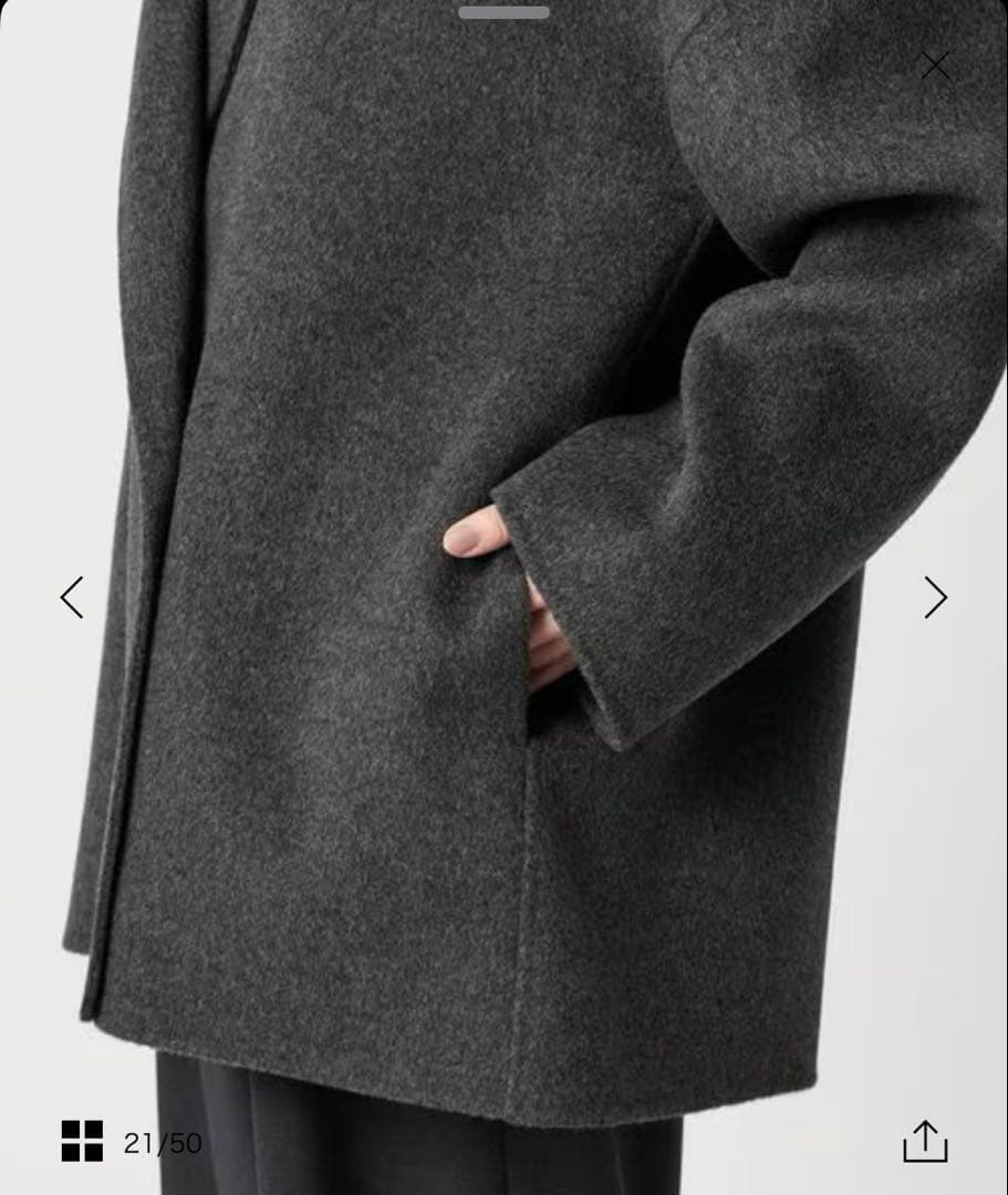 <MARW UNITED ARROWS>リバー ミドル丈 コート