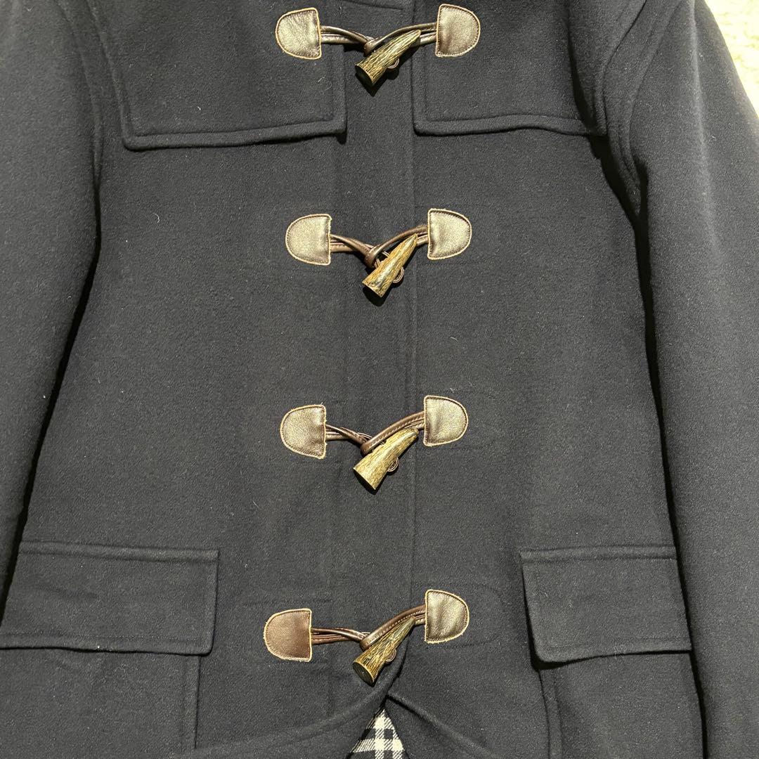 未使用級 BURBERRY バーバリーロンドン ダッフルコート　L カシミヤ混