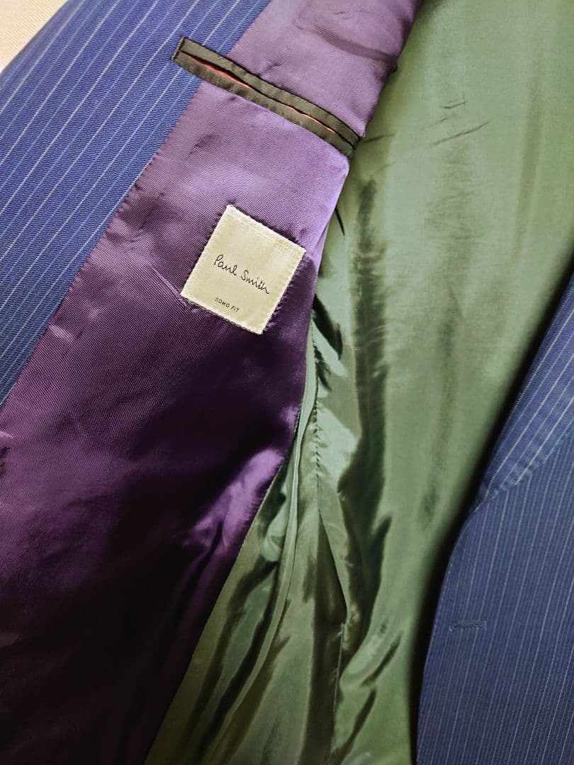 Paul Smith オルタネイトストライプ シングル2Bスーツ