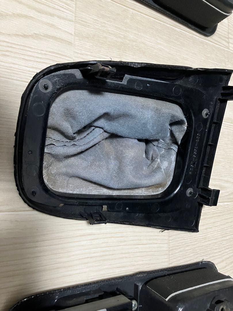 シルビア　s14 カーボン調 シフトブーツ ドアハンドルセット