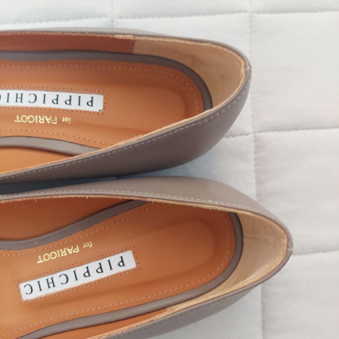 ピッピシック　ビジュー　　フラットパンプス　36