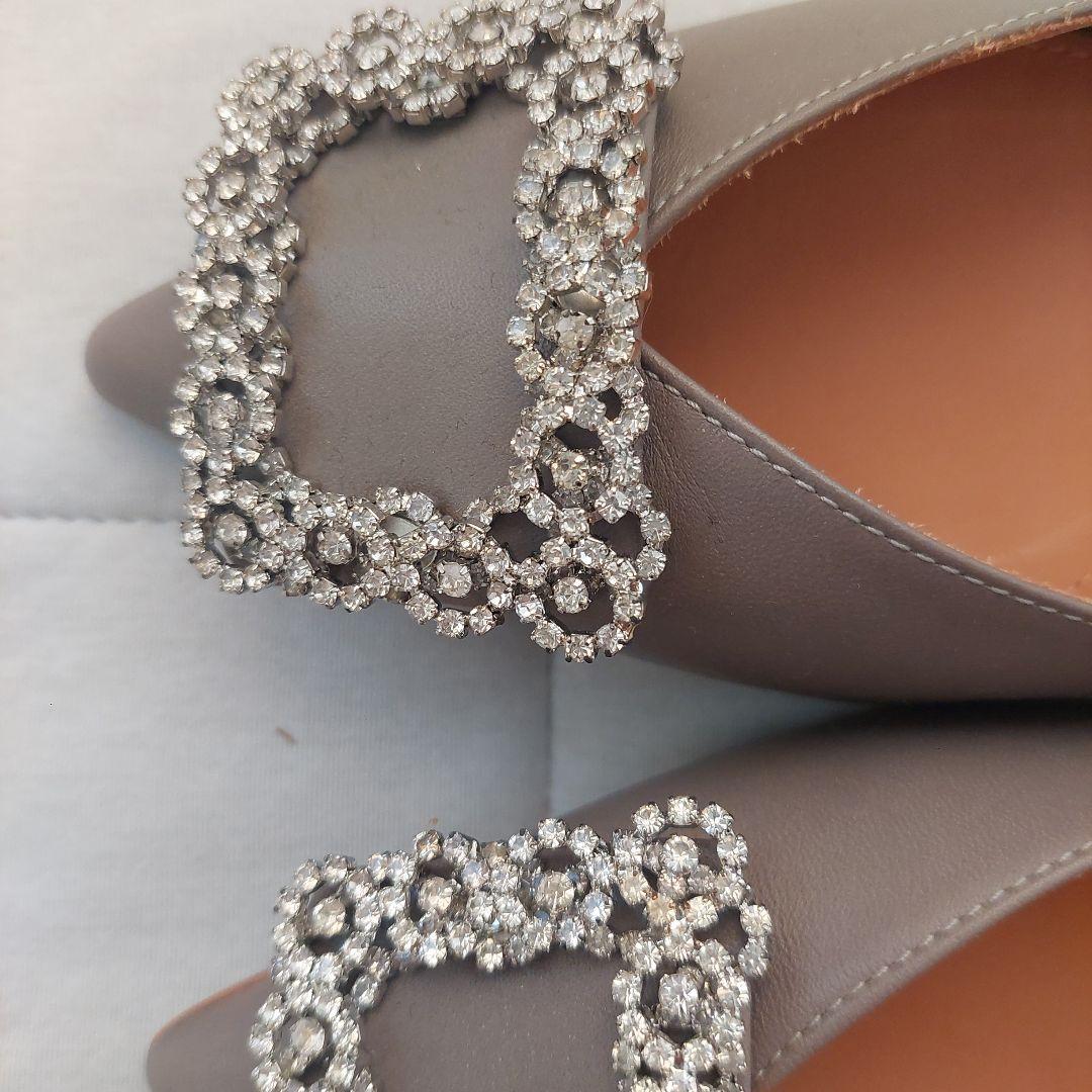 ピッピシック　ビジュー　　フラットパンプス　36