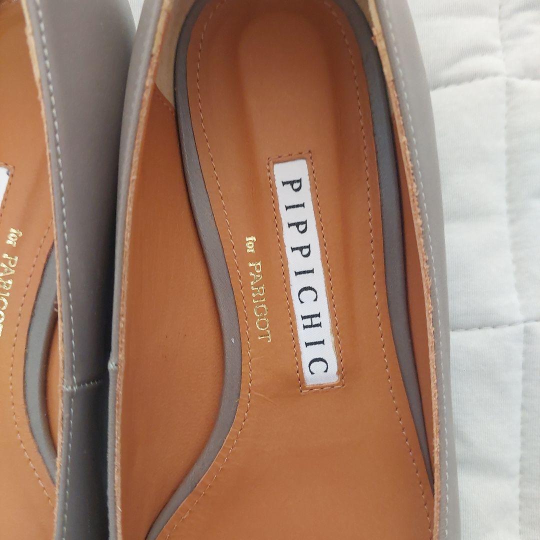 ピッピシック　ビジュー　　フラットパンプス　36