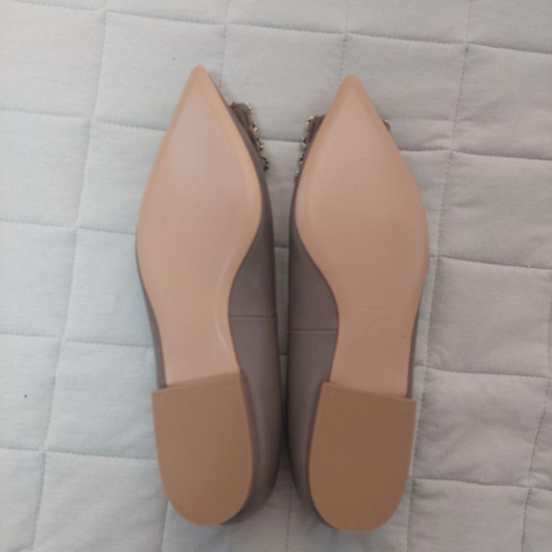 ピッピシック　ビジュー　　フラットパンプス　36