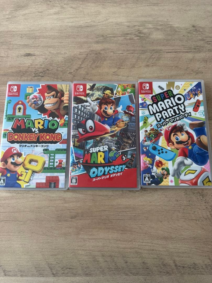 スーパーマリオパーティ/オデッセイ/ドンキーコングNintendo Switch