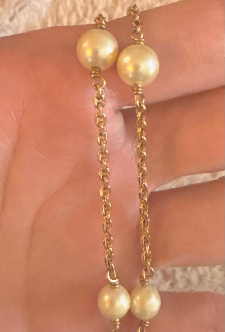 ディオール　DIOR ゴールド　ネックレス　正規品