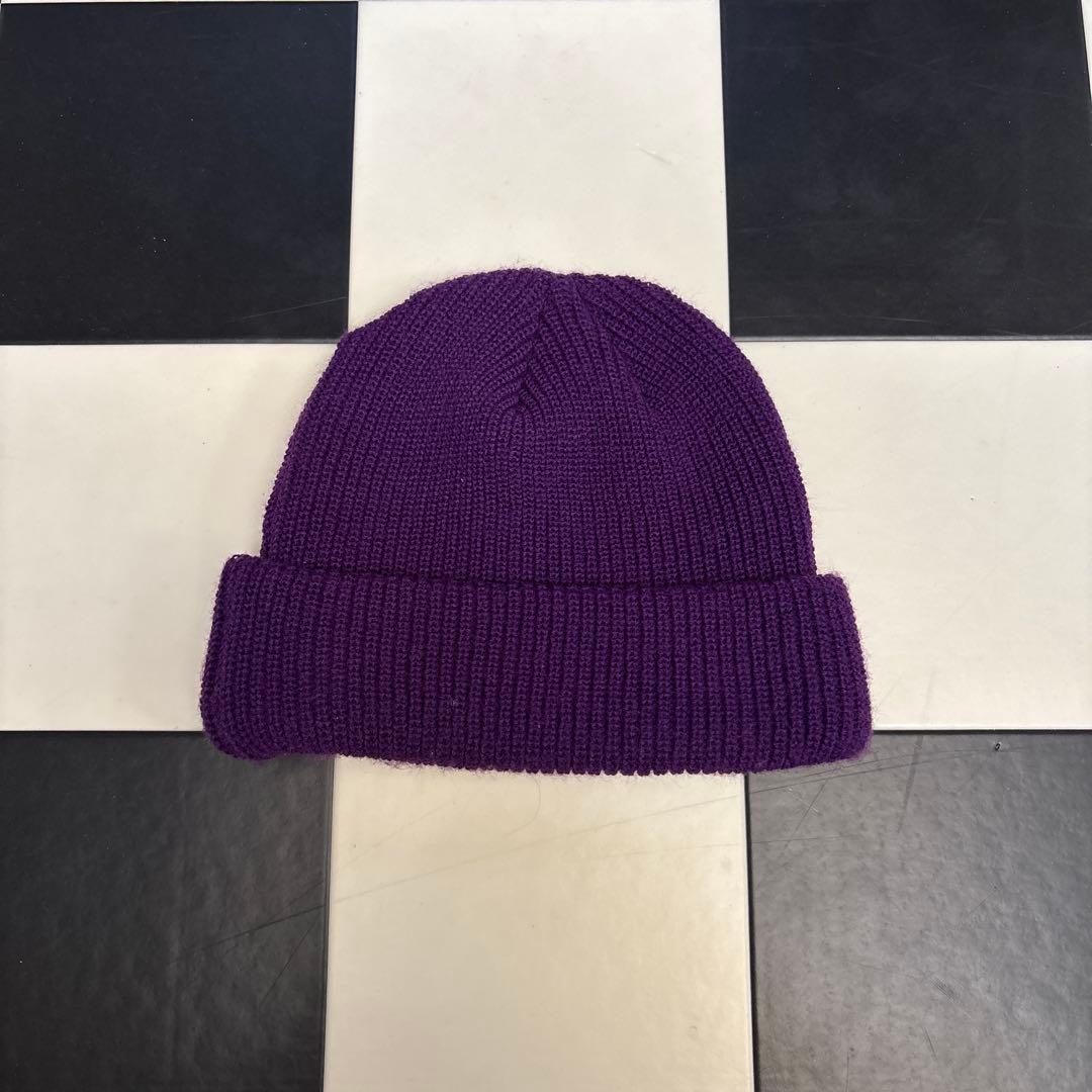CHALLENGER ニット帽 紫