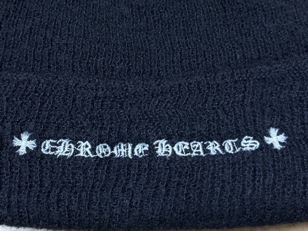 クロムハーツ マルチ CH プラス ニット帽 キャップ サーマル ビーニー 帽子