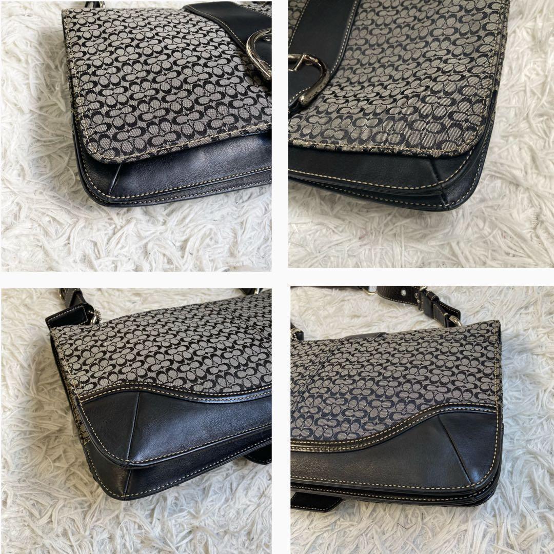 極美品 vintage coach old archive y2k BLACK