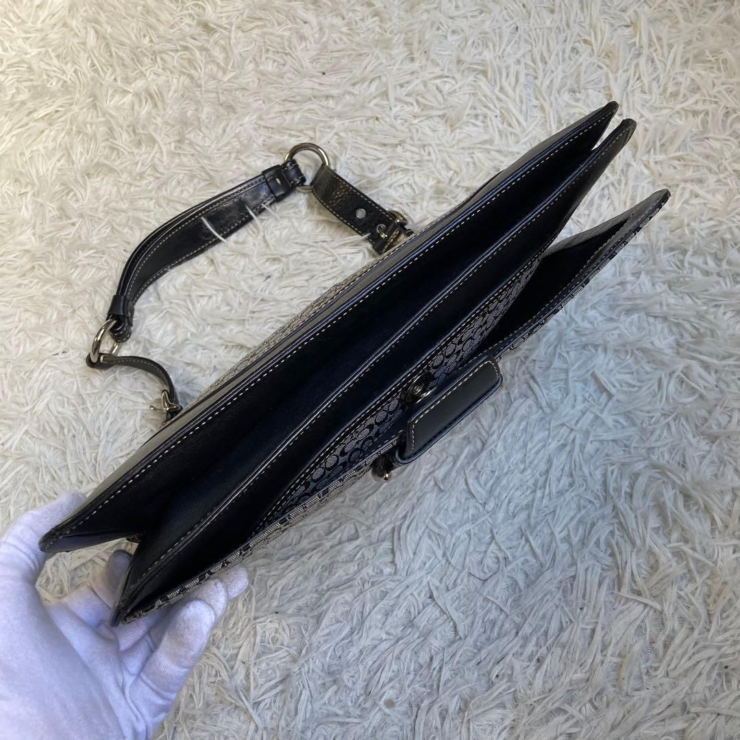 極美品 vintage coach old archive y2k BLACK