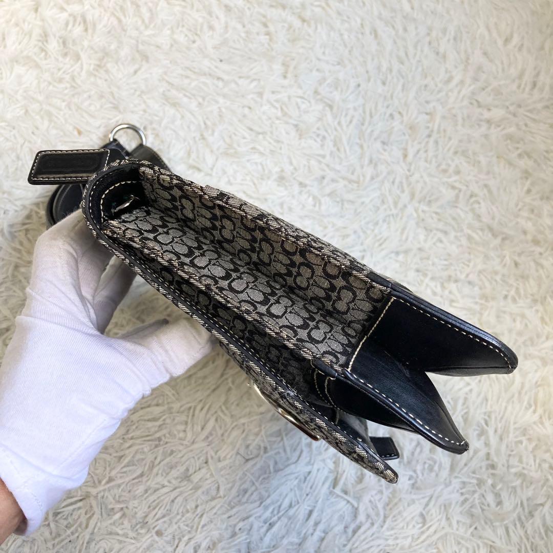 極美品 vintage coach old archive y2k BLACK