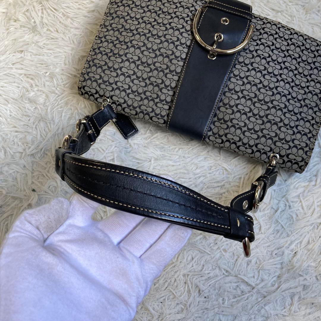 極美品 vintage coach old archive y2k BLACK