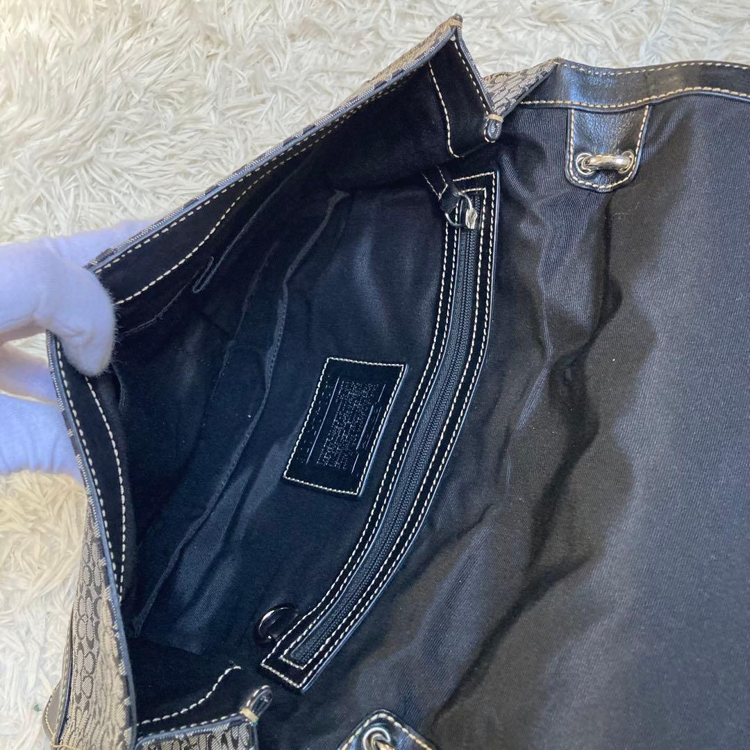 極美品 vintage coach old archive y2k BLACK