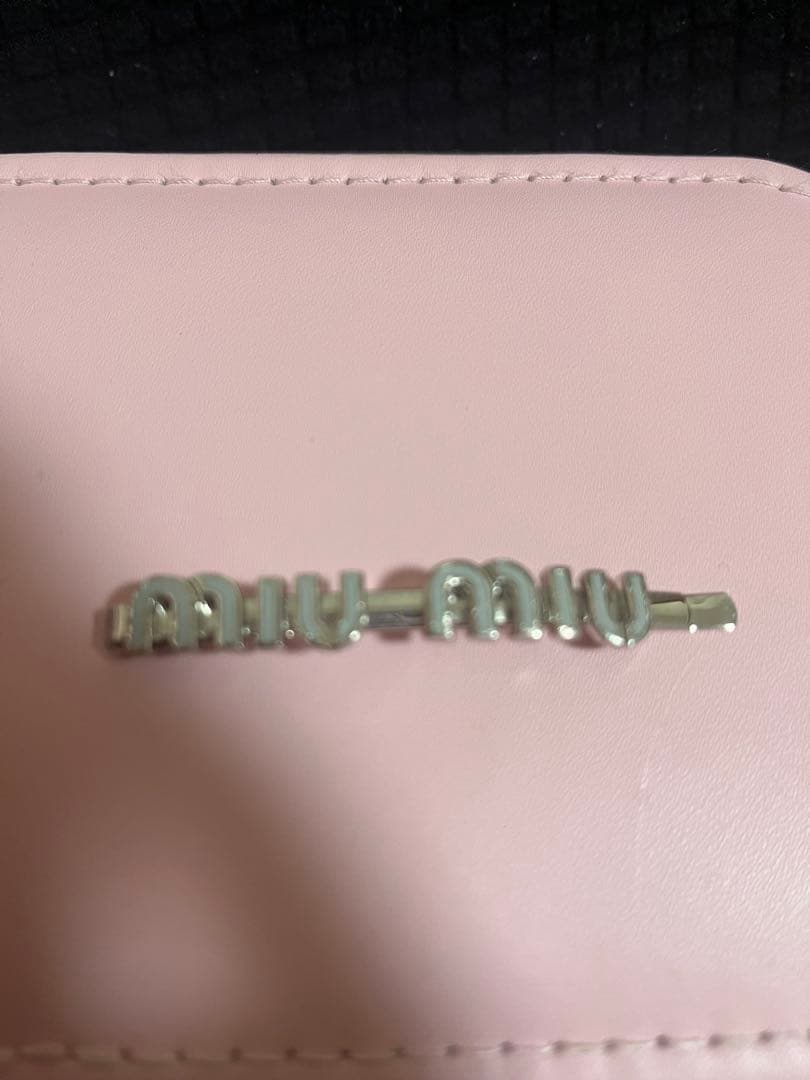 miu miu シルバー ヘアピン