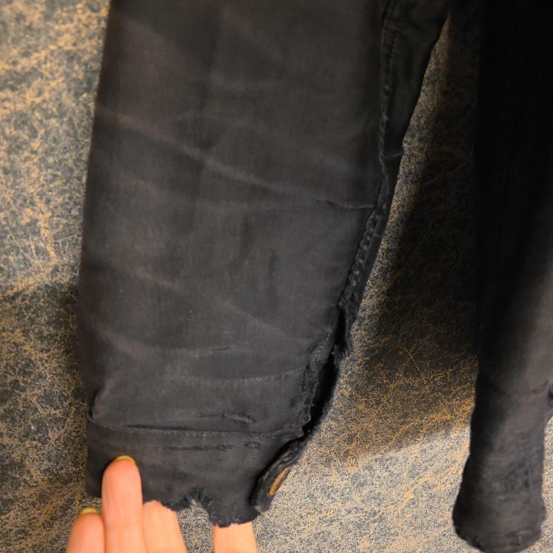 1930s ル・トラヴァイユール　ブラックモールスキンJKT ブラックフェード