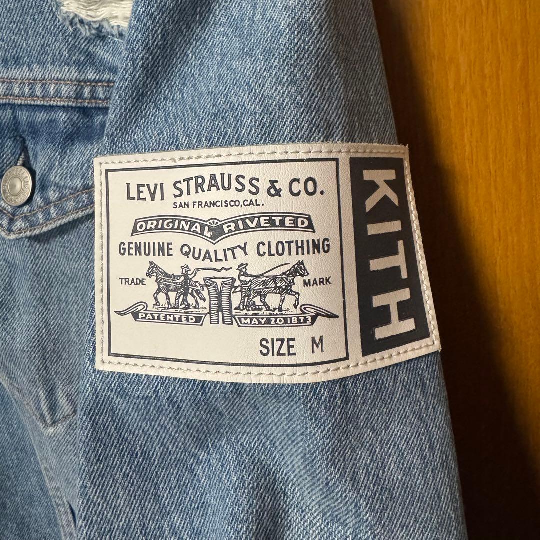シ*ノ様 日本未発売 18AW KITH Levi's Trucker Jack