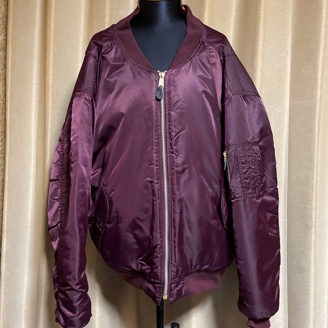 vetements 再構築　ma-1 ボンバー　ヴェトモン　デムナ期　初期