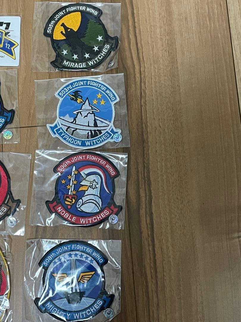 【最終値下げ】 ストライクウィッチーズ ワッペン 12枚　セット　バラ売り応相談