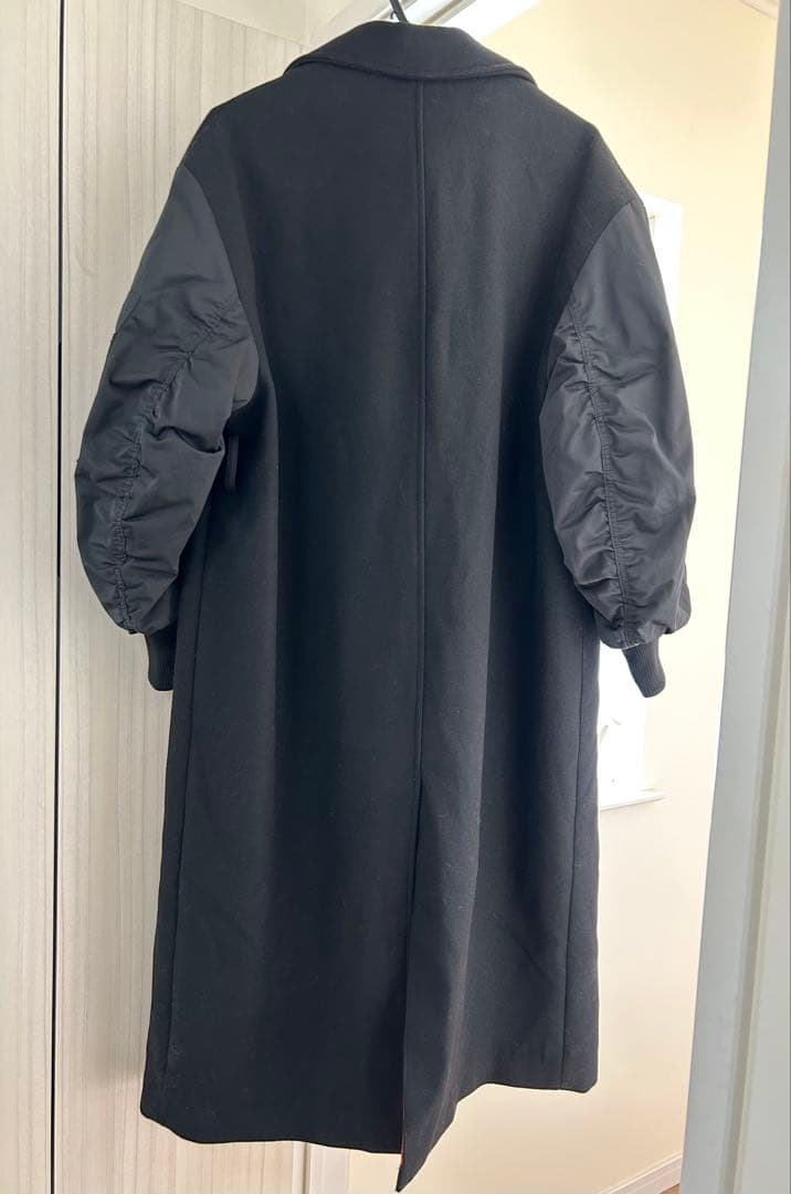 ZARA ザラ マッチングボンバーコート MA-1 黒 M