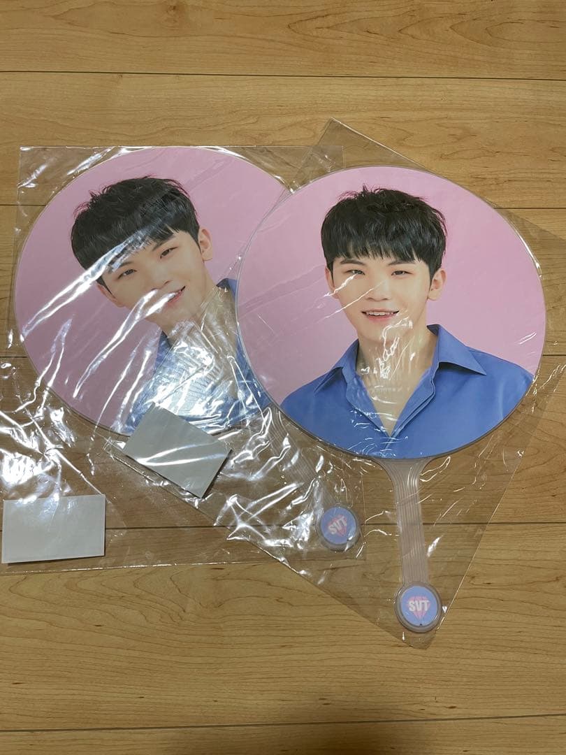 SEVENTEEN 세븐틴 ウジ うじ woozi 우지 歴代グッズ うちわ