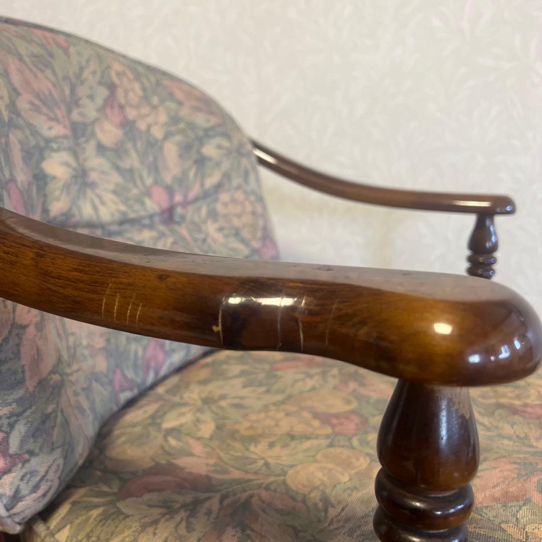 karimoku カリモク コロニアル オールド アームチェア 椅子 1人掛け②