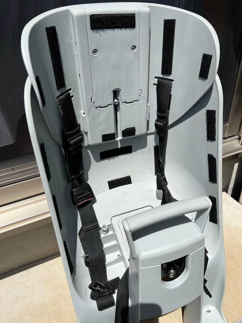 ビッケ モブ フロント チャイルドシート&クッション ブルーグレー bikke