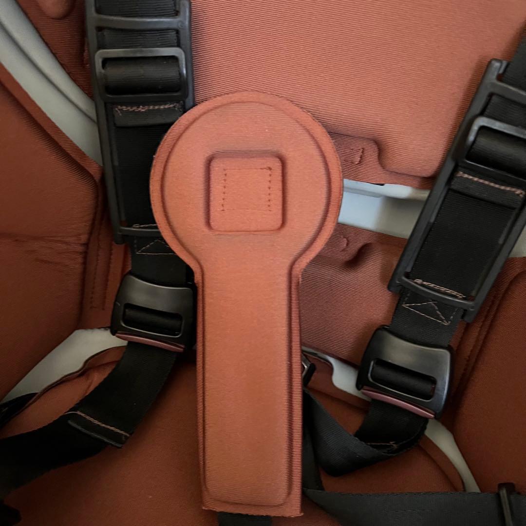 ビッケ モブ フロント チャイルドシート&クッション ブルーグレー bikke