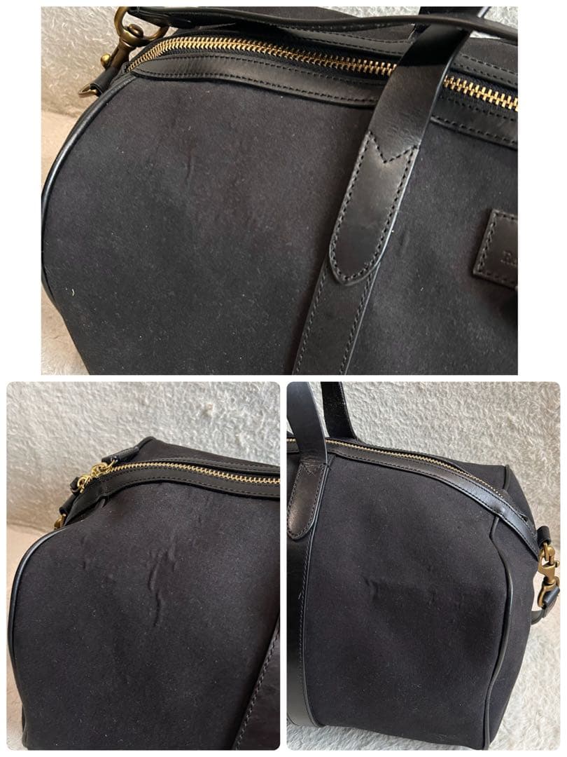 未使用級✨ポロラルフローレン ボストンバッグ 2way レザー ブラック 現行品