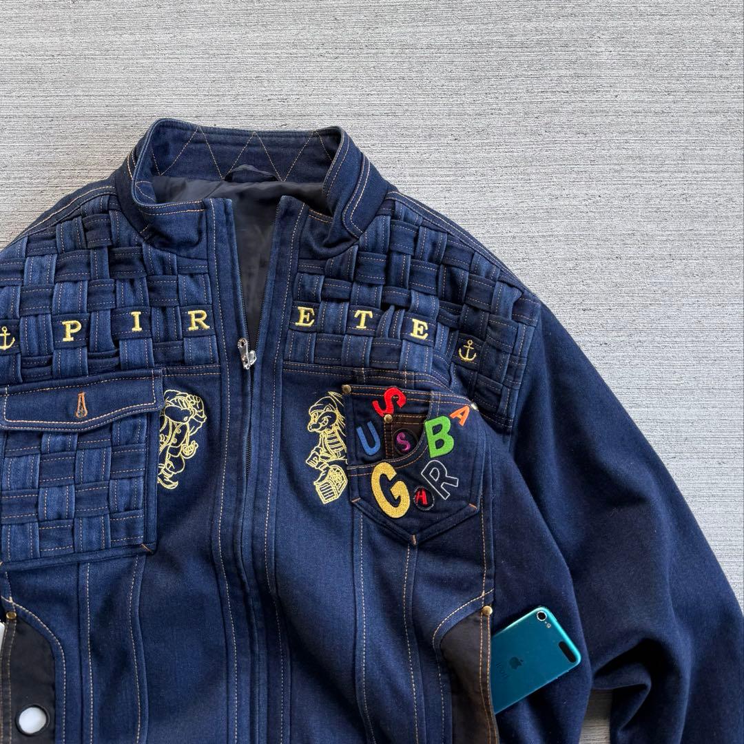 ANGELO GARBASUS デニムジャケット　Italy カステルバジャック