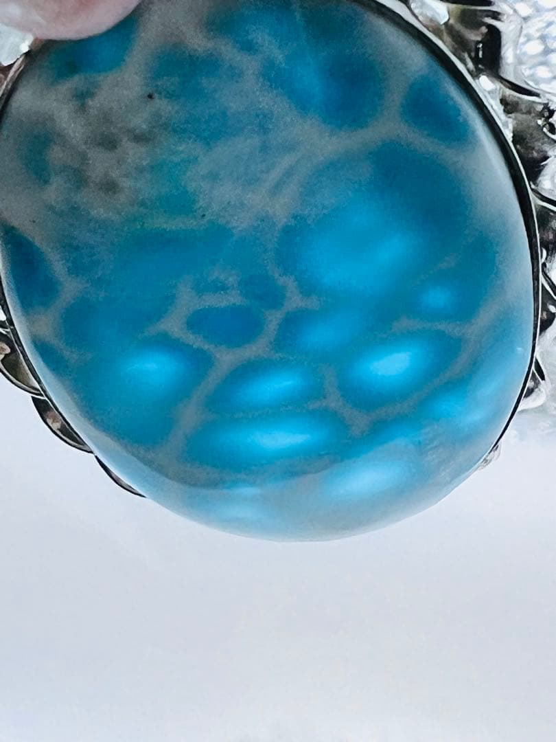 ラリマーペンダントトップシルバーシルバー天然石パワーストーン