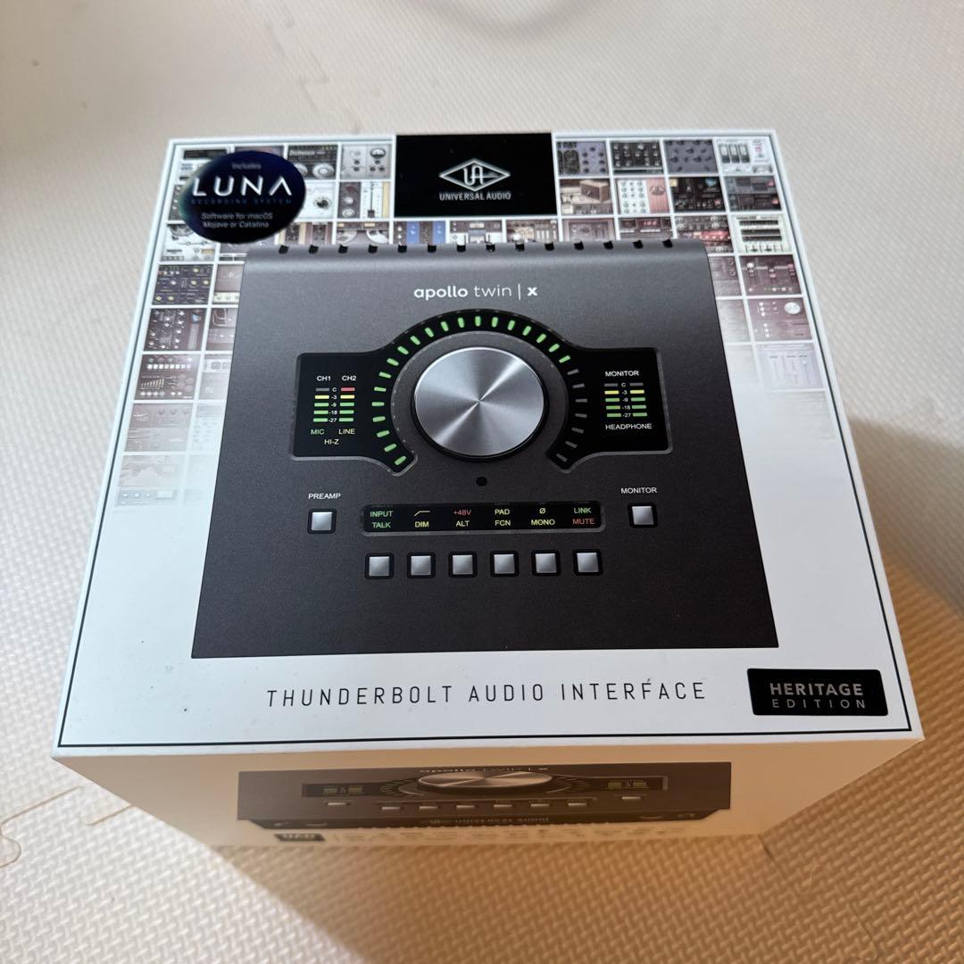 DTM・DAW Apollo twin X Duo heritage Edition