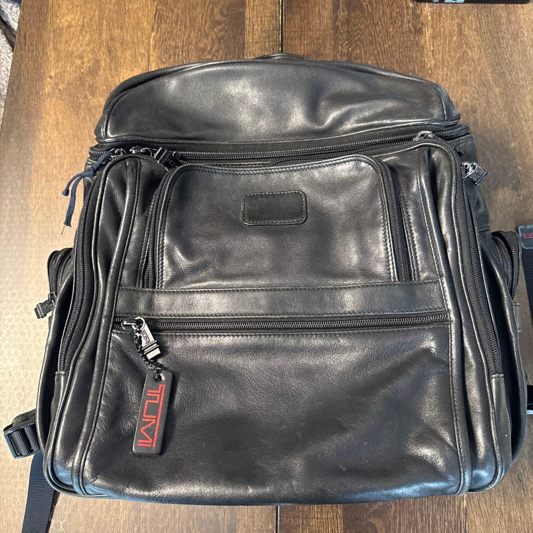 トゥミ　TUMI オールレザー　リュック