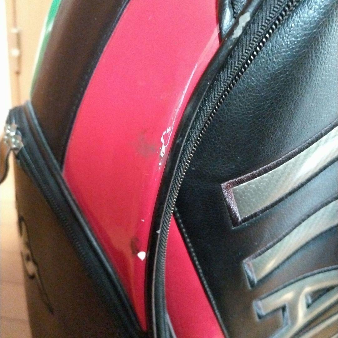 Kappa ITALIA キャディバッグ ブラック/グリーン/レッド