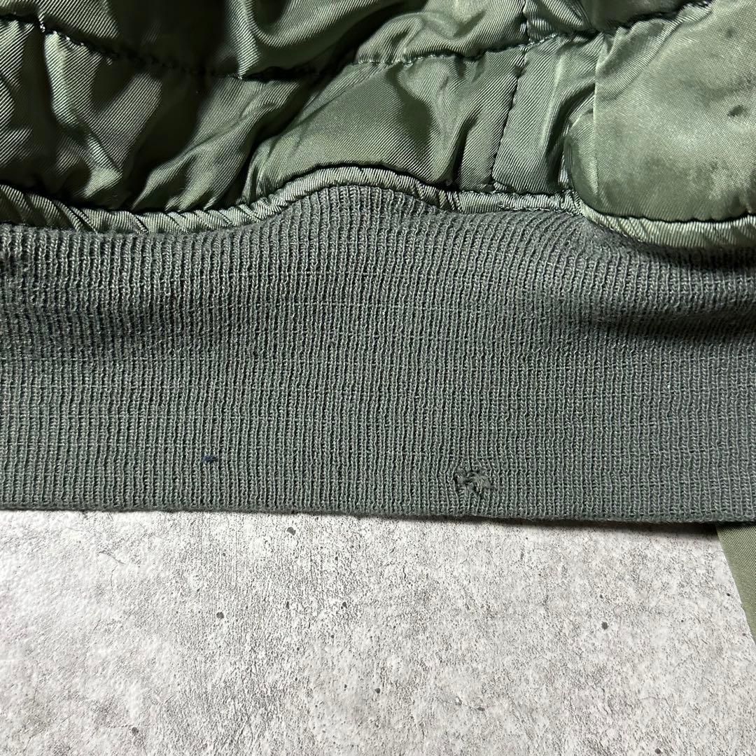 90s Alpha n2b L フライトジャケット カーキ グリーン USA製