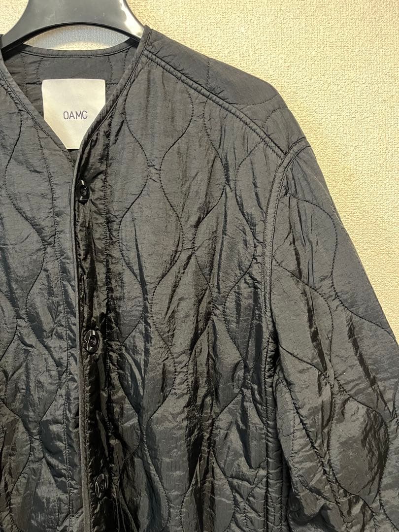 OAMC オーエーエムシー キルティングジャケット LINER ライナー S