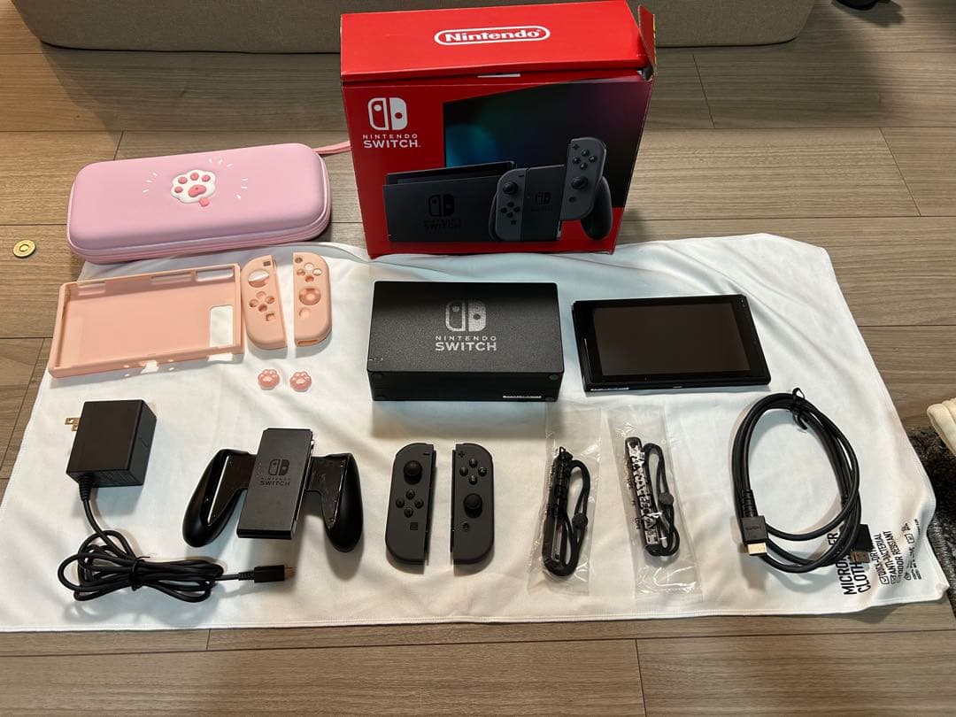 Nintendo Switch 本体 グレー（美品・2024年購入）