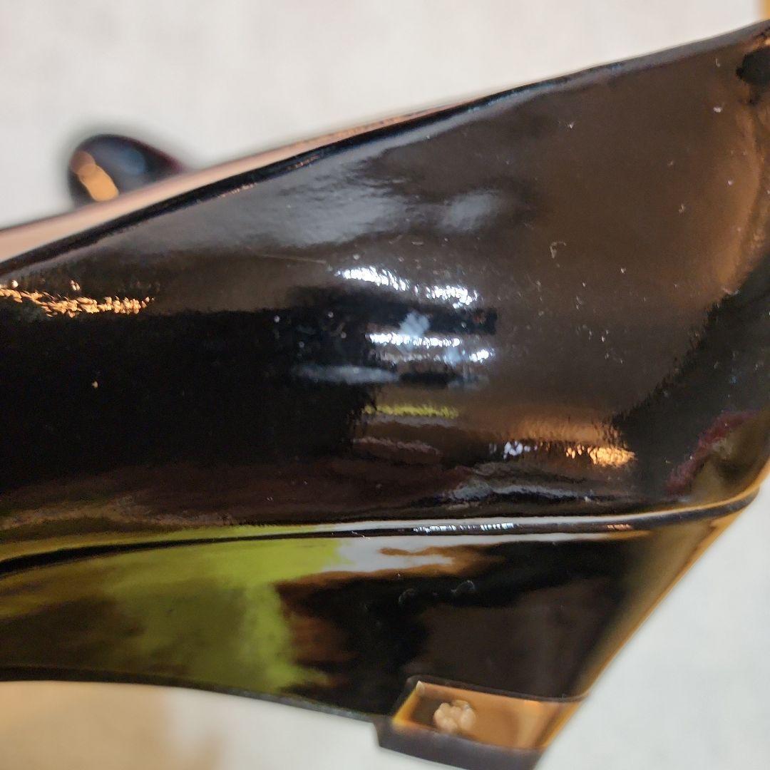 新品未使用試着のみ:Tory Burch ブラック フラットシューズ 箱付き