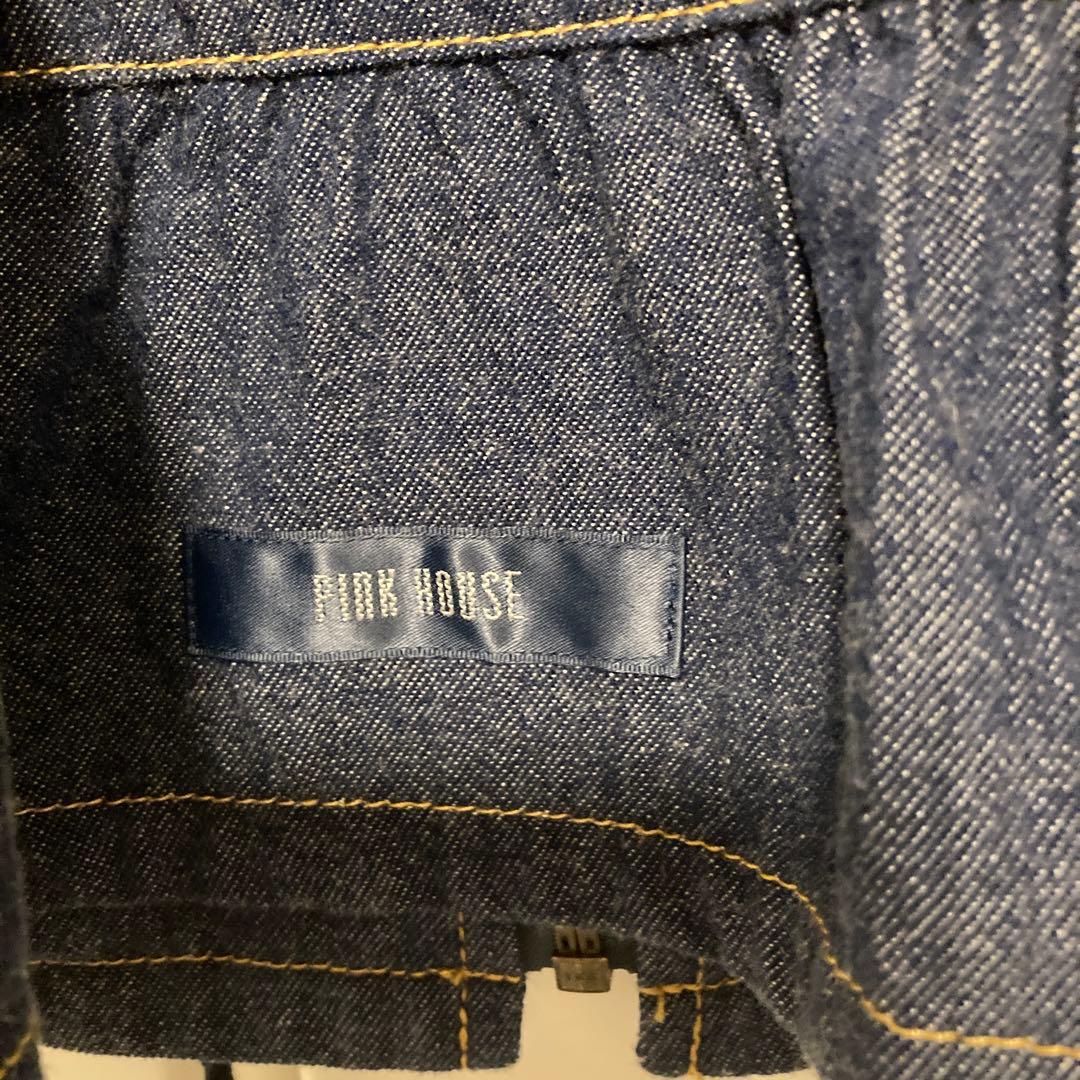 【超美品】ピンクハウス フード付きデニムブルゾン インディゴ❁⃘*.゜