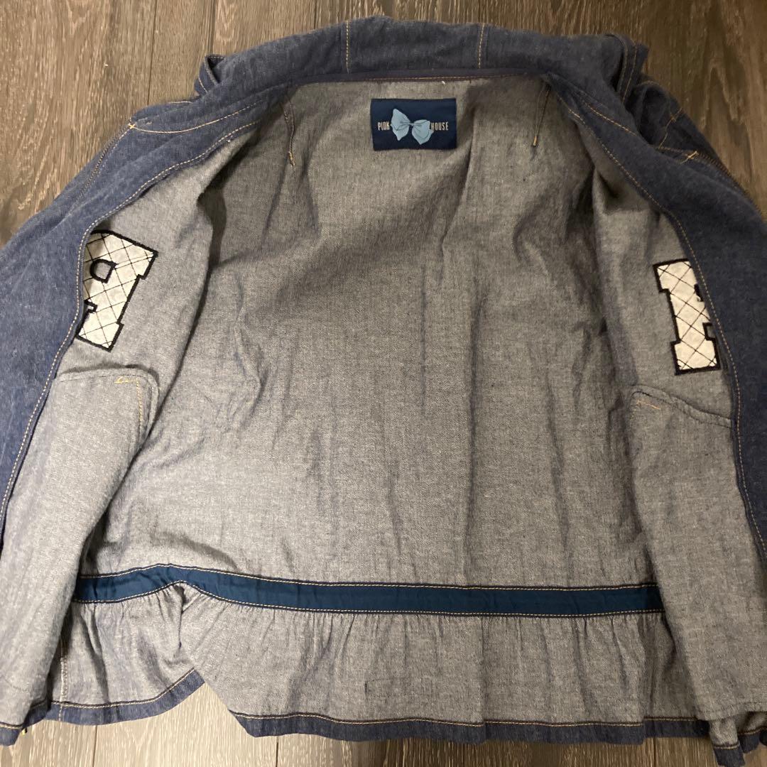 【超美品】ピンクハウス フード付きデニムブルゾン インディゴ❁⃘*.゜