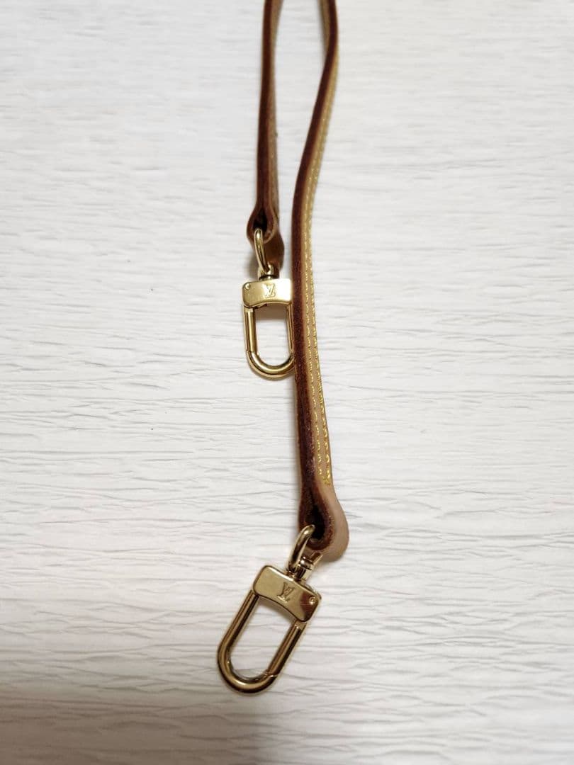 ルイヴィトン　ショルダーストラップ　ヌメ革