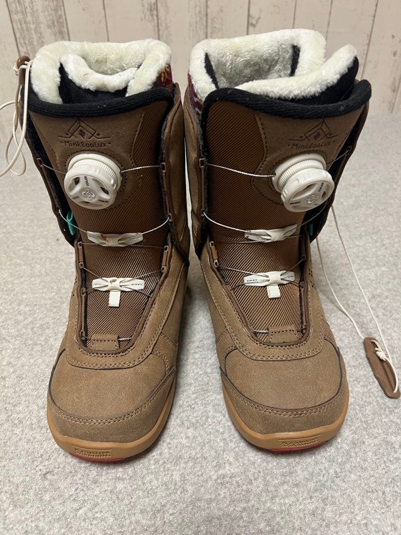 ケーツーK2 レディース スノーボードブーツ MINK BOA LUX 23cm