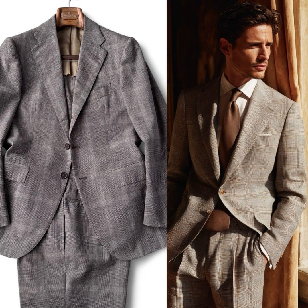 Cesare Attolini チェーザレ アットリーニ スーツ 44 S〜M