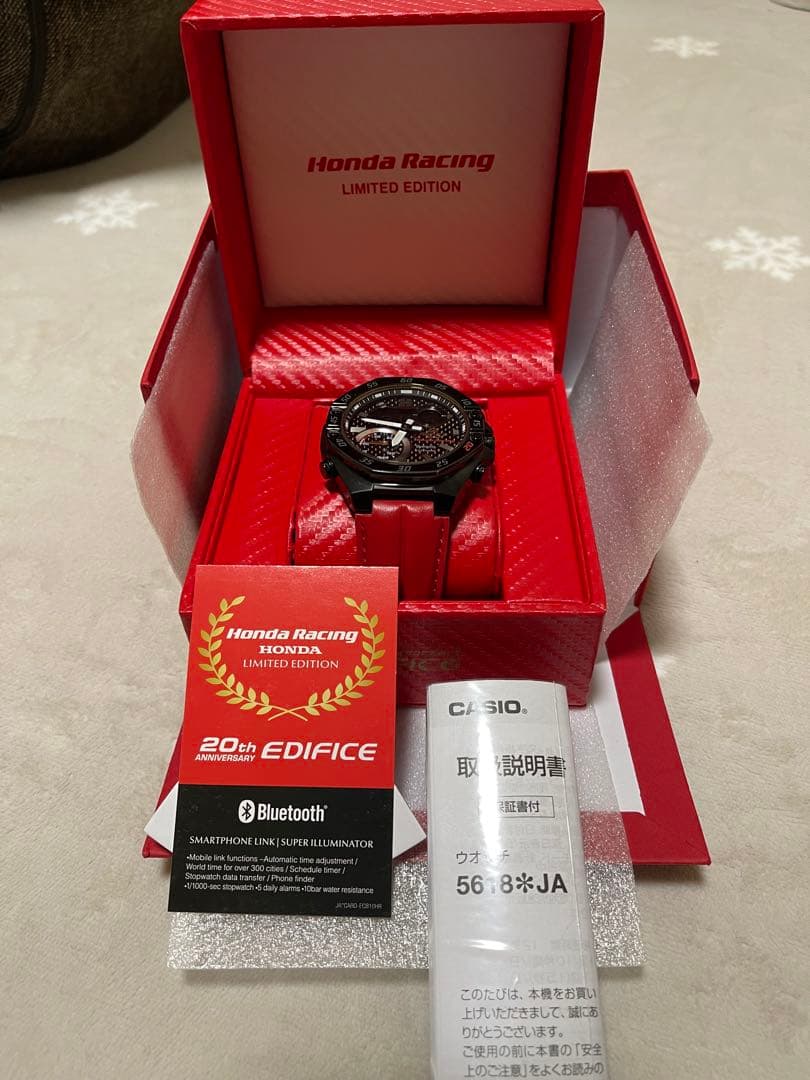 大幅値下げ❗️ 【EDIFICE】HondaRacingECB-10HR-1AJR