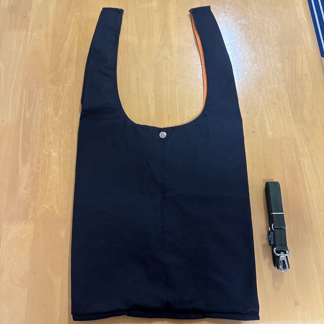 PORTER エコバッグ 黒　美品