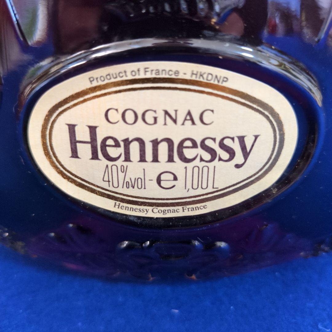 Hennessy XO 1000ml グリーンボトル 古酒 ヘネシー 金キャップ