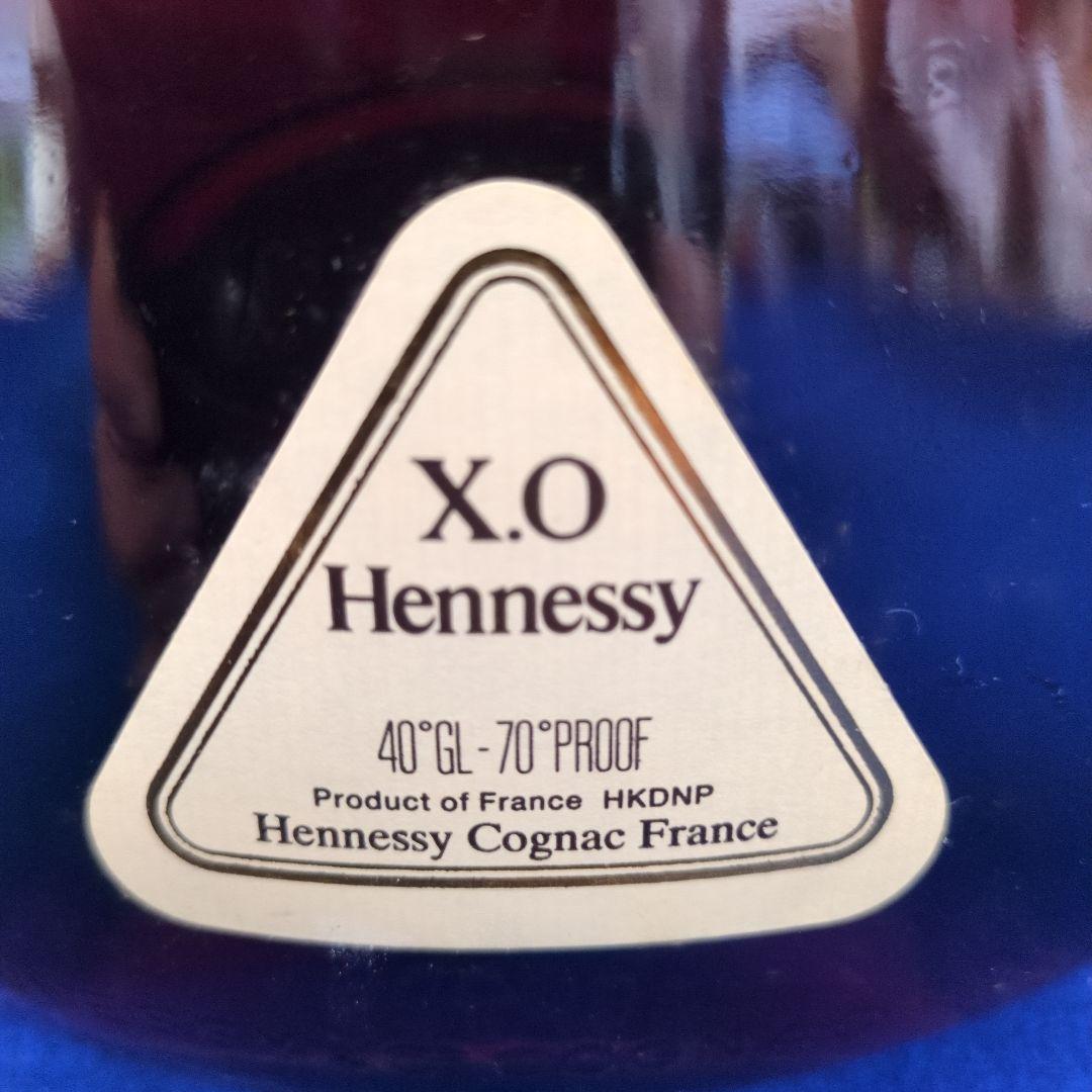 Hennessy XO 1000ml グリーンボトル 古酒 ヘネシー 金キャップ