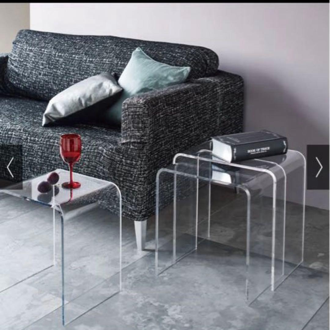 i*︎様 Gel/ジェル アクリルネストテーブル 3台セット