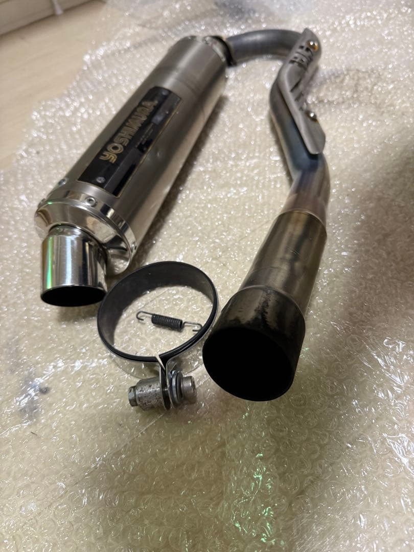 アーモンド　XR50モタード　ヨシムラマフラー