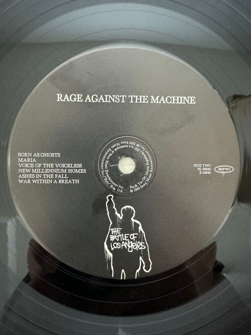 RAGE AGAINST THE MACHINE レコードUS original