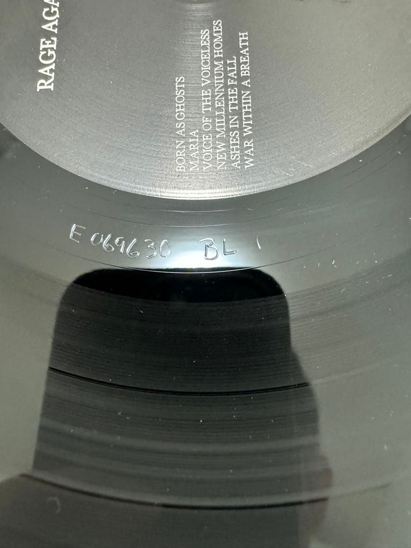 RAGE AGAINST THE MACHINE レコードUS original